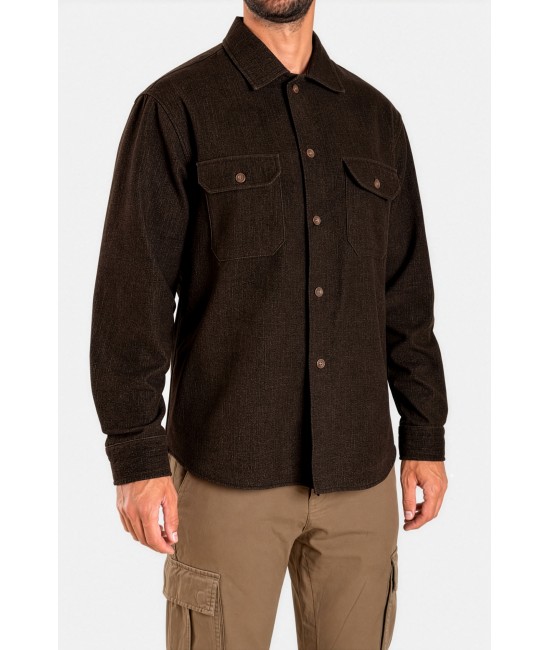 Ανδρικό πουκάμισο overshirt FAUSTO ΠΟΥΚΑΜΙΣΑ