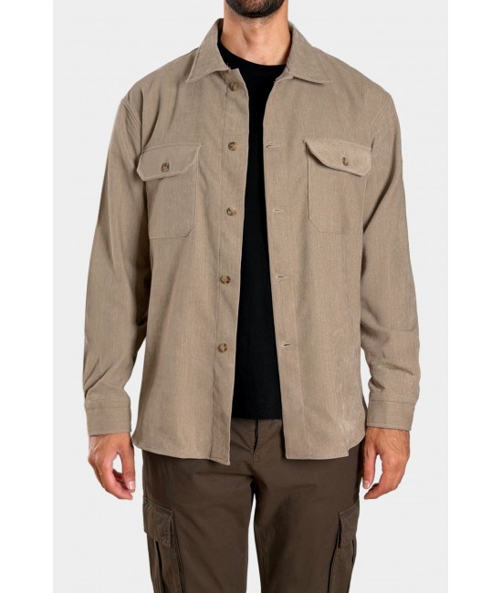 Ανδρικό πουκάμισο overshirt FAUSTO ΠΟΥΚΑΜΙΣΑ