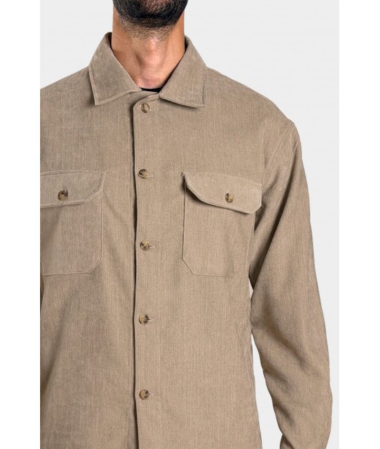 Ανδρικό πουκάμισο overshirt FAUSTO ΠΟΥΚΑΜΙΣΑ