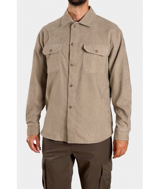 Ανδρικό πουκάμισο overshirt FAUSTO ΠΟΥΚΑΜΙΣΑ