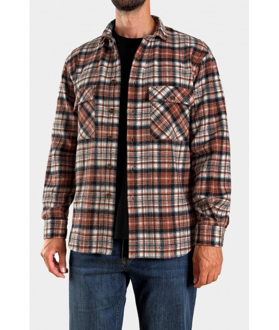 Ανδρικό πουκάμισο overshirt RIDGE ΠΟΥΚΑΜΙΣΑ